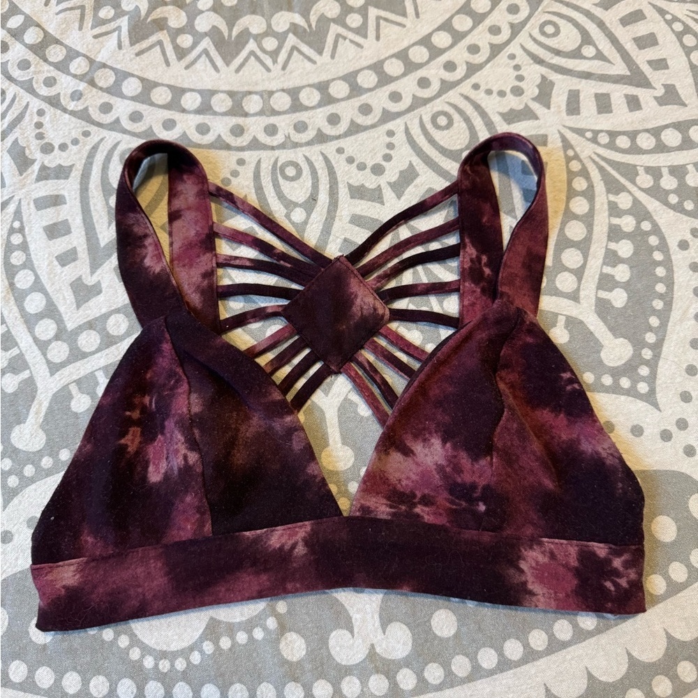 Tie dye bralette